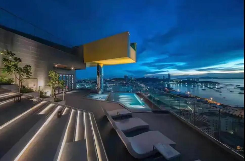 The Edge Central Pattaya Seaview With Infinity Pool & Free Netflix 外观 照片