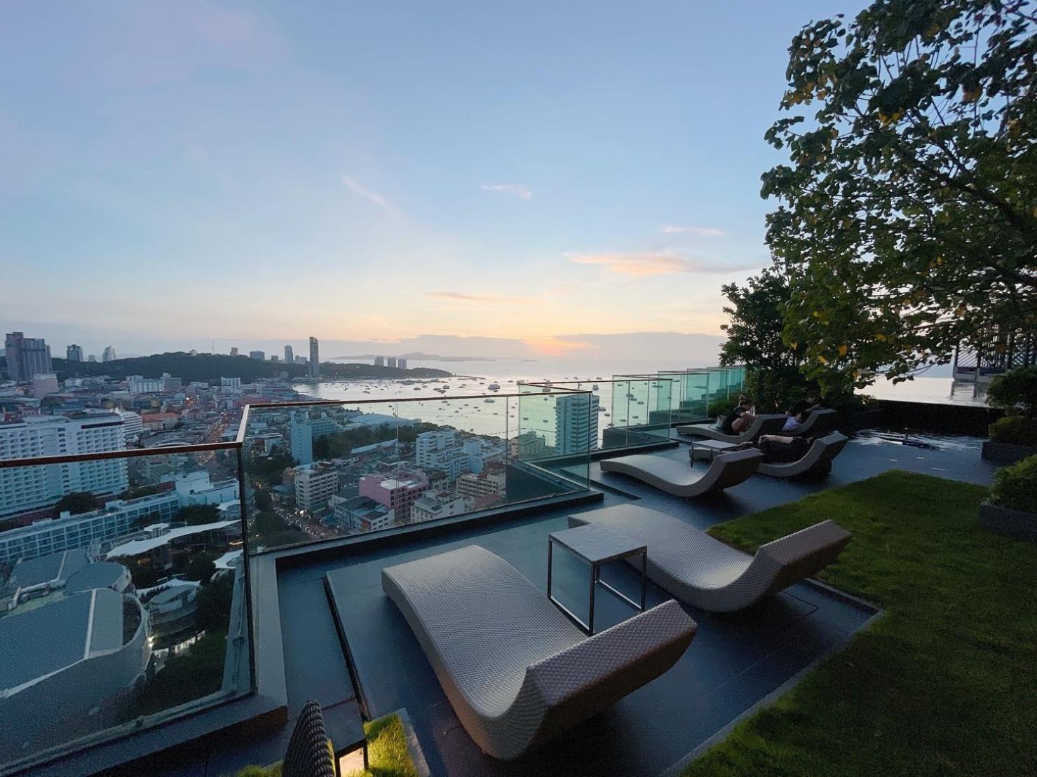 The Edge Central Pattaya Seaview With Infinity Pool & Free Netflix 外观 照片